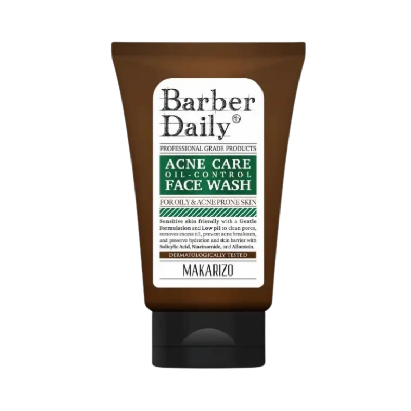 MAKARIZO Barber Daily Acne Oil Control Face Wash - 100ml