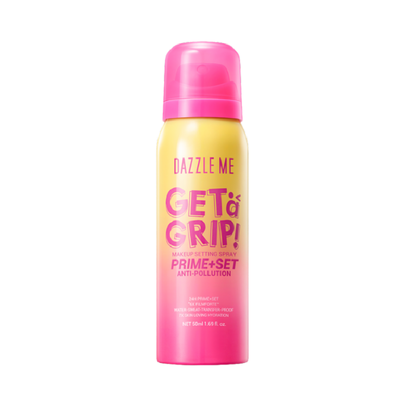 DAZZLE ME Get A Grip Makeup Setting Spray Prime Set - 50ml