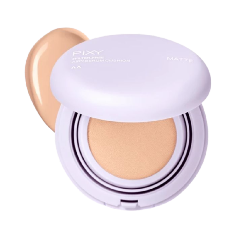 PIXY Filter Free Airy Serum Cushion Matte N30 Neutral Beige - 15gr