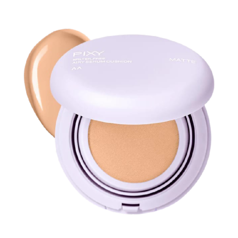 PIXY Filter Free Airy Serum Cushion Matte N43 Medium Beige - 15gr