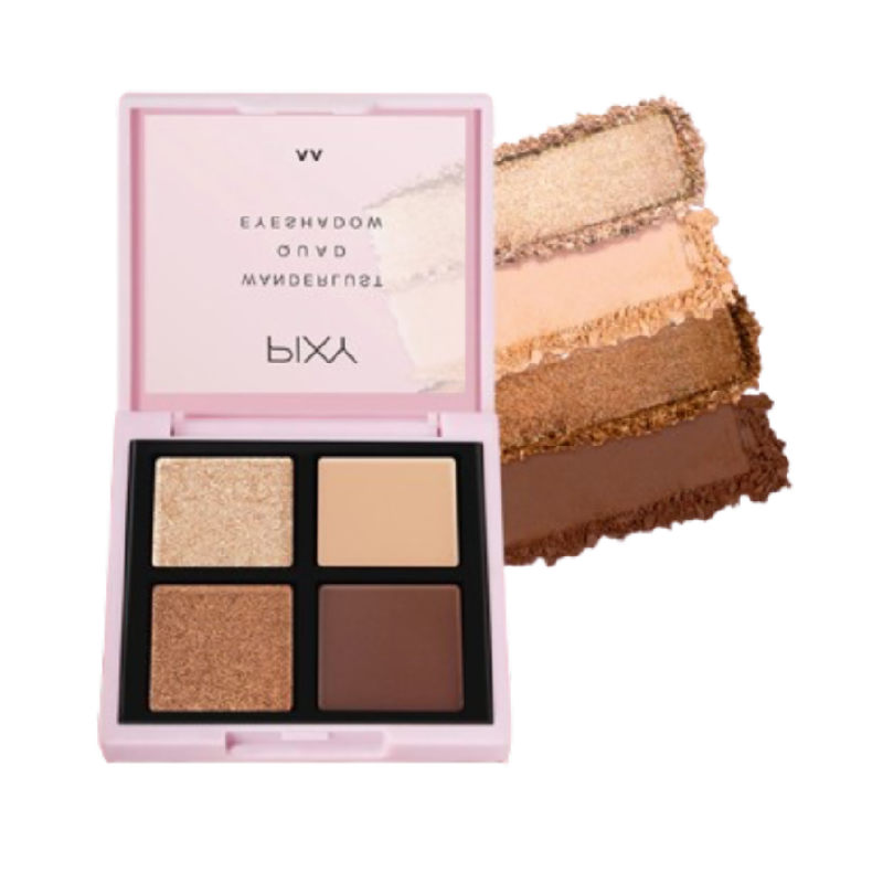 PIXY Wanderlust Quad Eyeshadow 02 Twilight Woods - 5.5gr