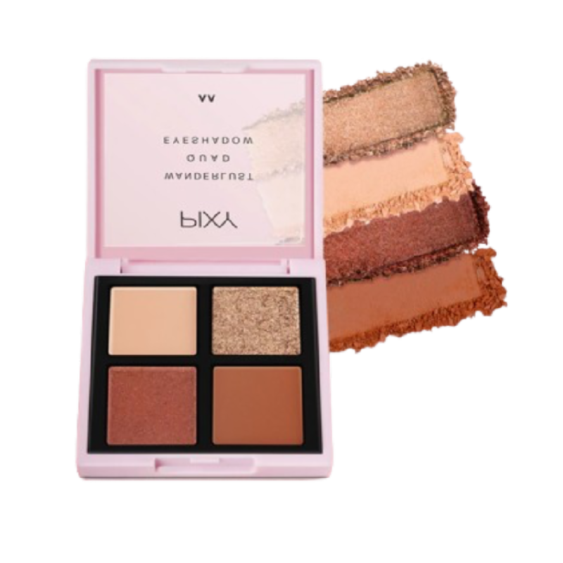 PIXY Wanderlust Quad Eyeshadow 03 Rosy Fields - 5.5gr