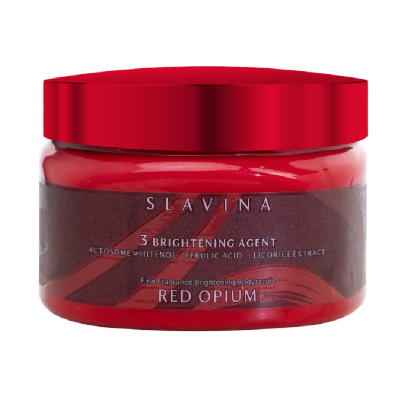 SLAVINA Body Scrub Red Opium - 300ml