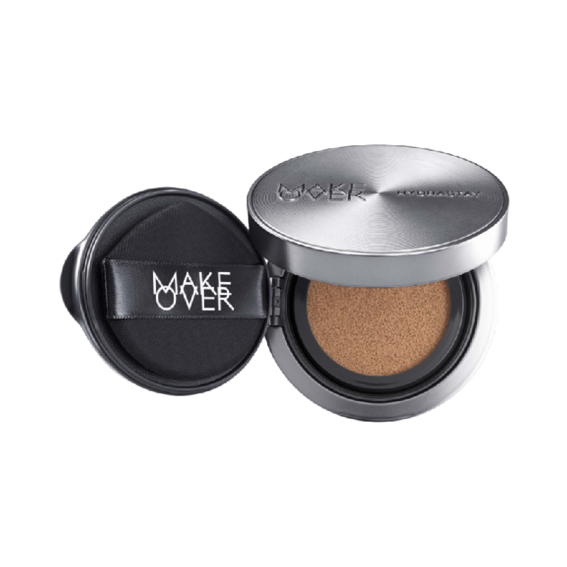 MAKE OVER Hydrastay Prismatic Glass Cushion W30 Creme Beige - 12gr