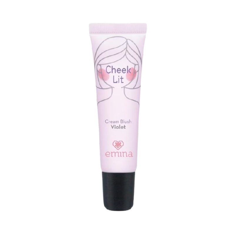 EMINA Cheek Lit Cream Blush Violet - 10ml