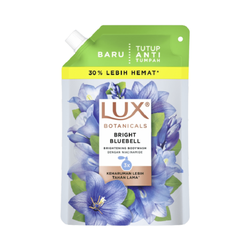 LUX Botanicals Sabun Mandi Cair Bright Bluebell - 400ml