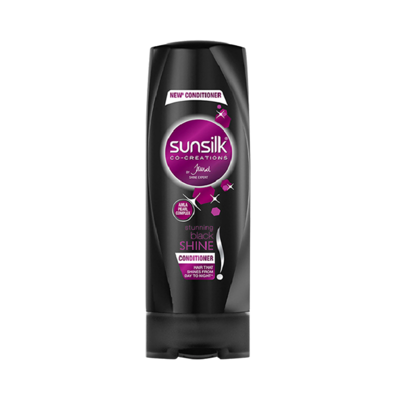 SUNSILK Conditioner Hitam Berkilau - 160ml