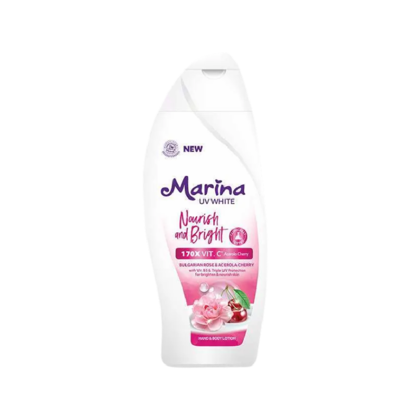 MARINA UV White Body Lotion Nourish & Bright - 92ml