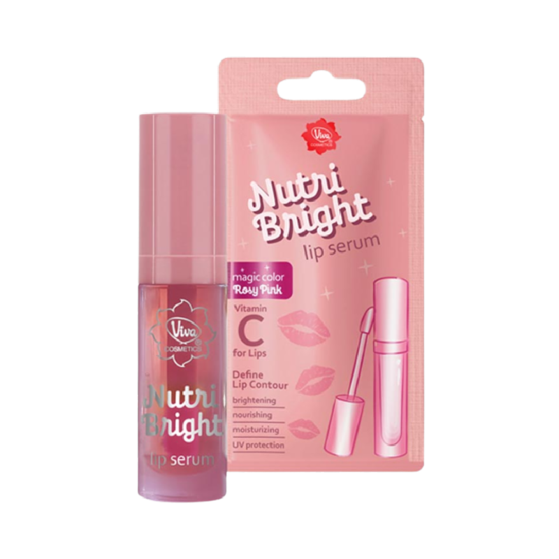 VIVA Nutri Bright Lip Serum Rosy Pink - 2,5ml