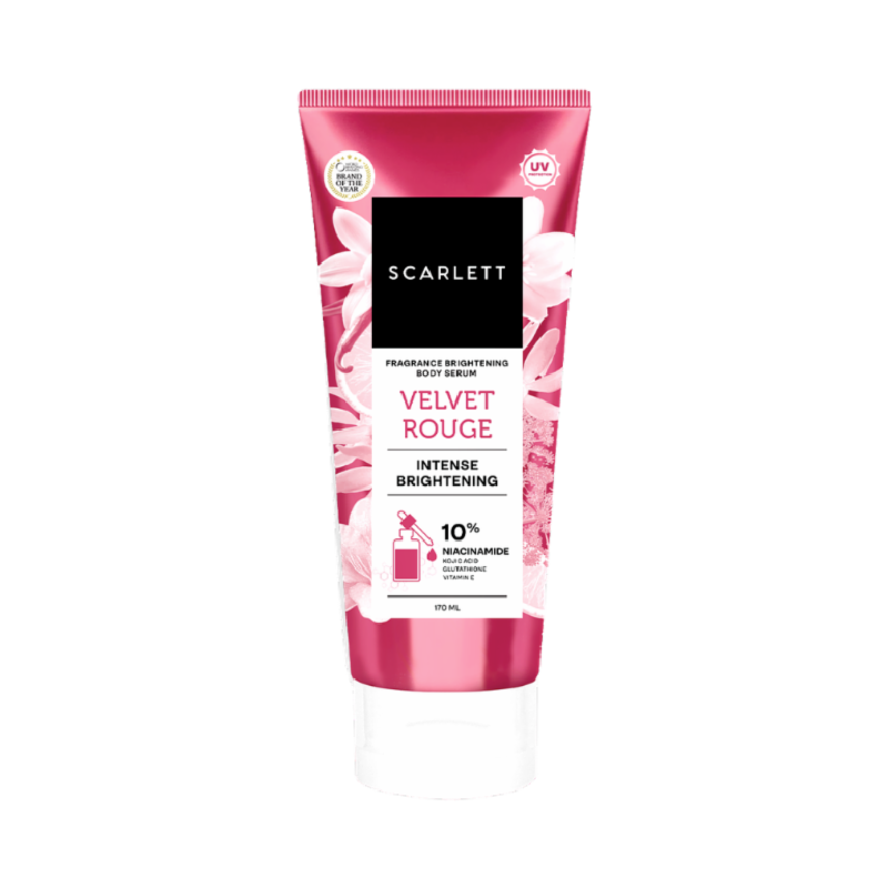 SCARLETT Fragance Brightening Body Serum Velvet Rouge - 170ml