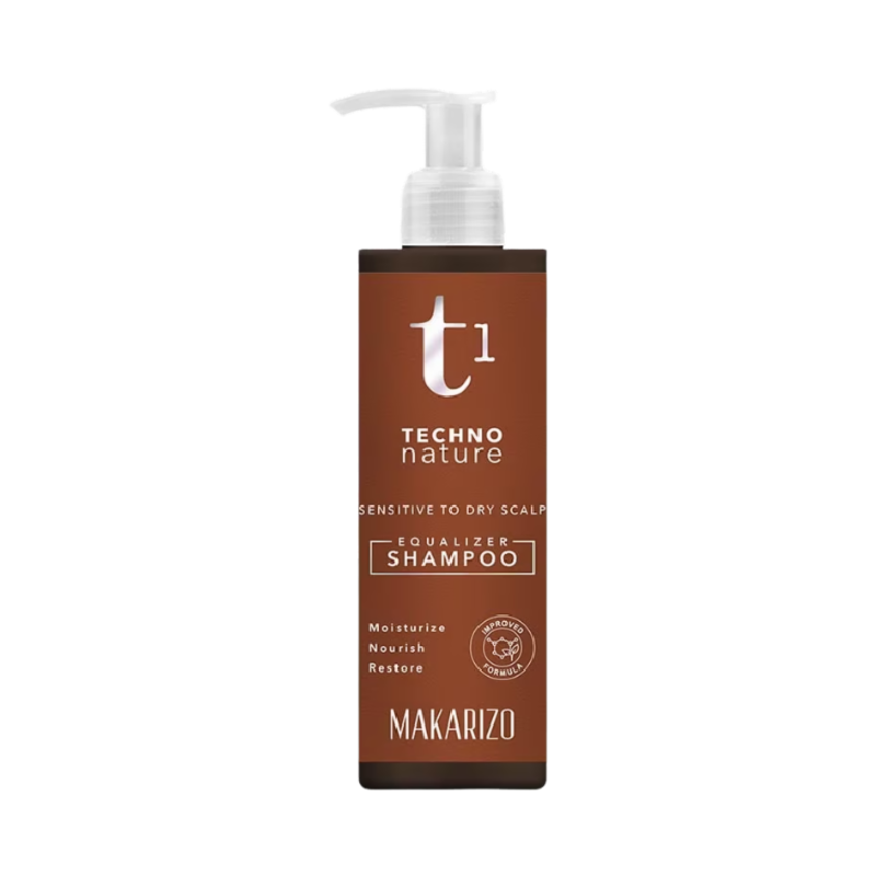 MAKARIZO Tecno Nature Equallizer Shampoo Non SLS - 180ml