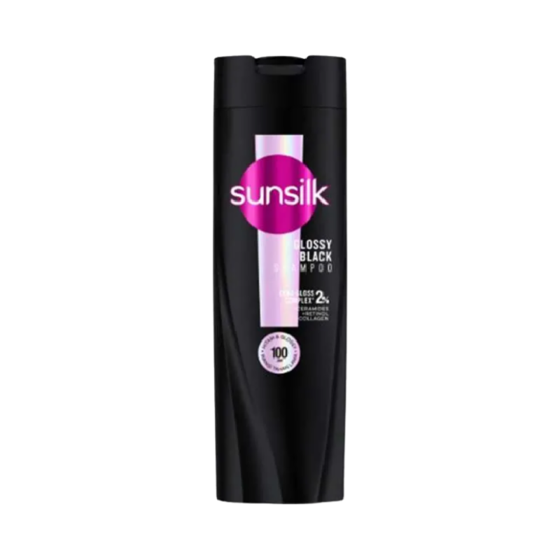 SUNSILK Shampoo Hitam Berkilau - 160ml