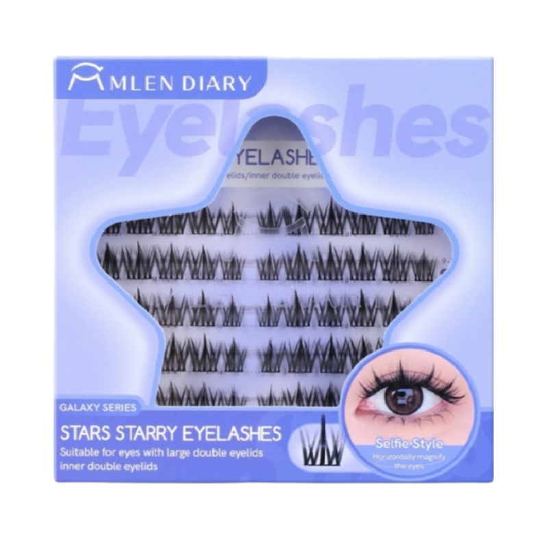 MLEN DIARY Stars Starry Eyelashes Mini - 60 Lashes