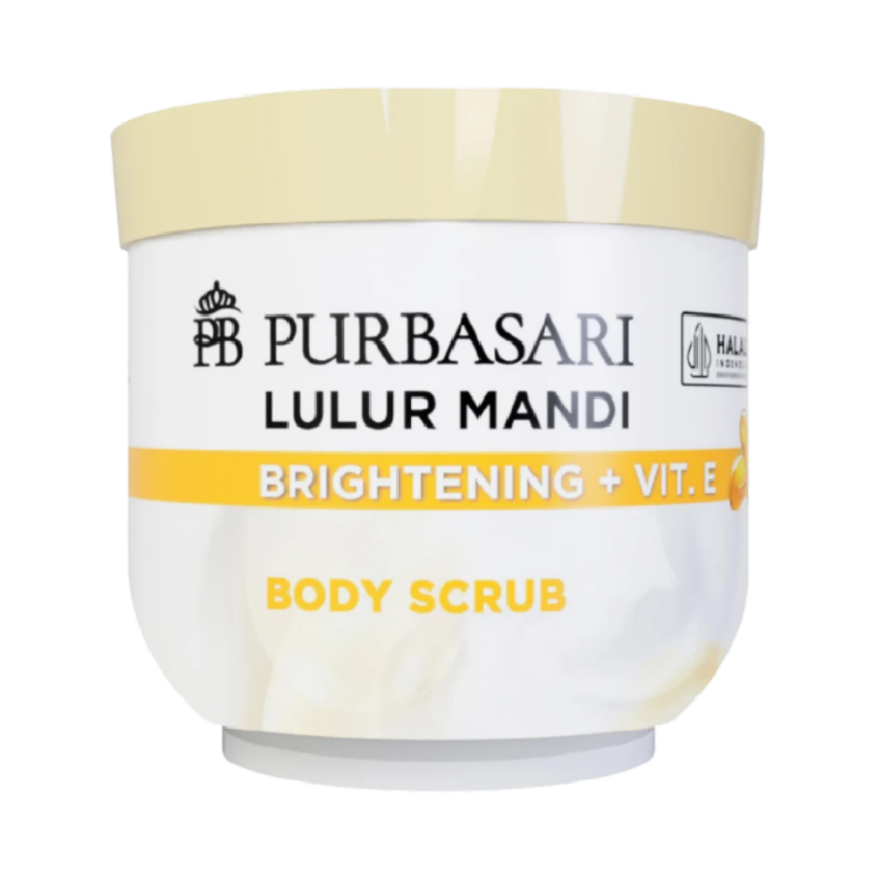 PURBASARI Lulur Mandi Brightening + Vit E - 200gr