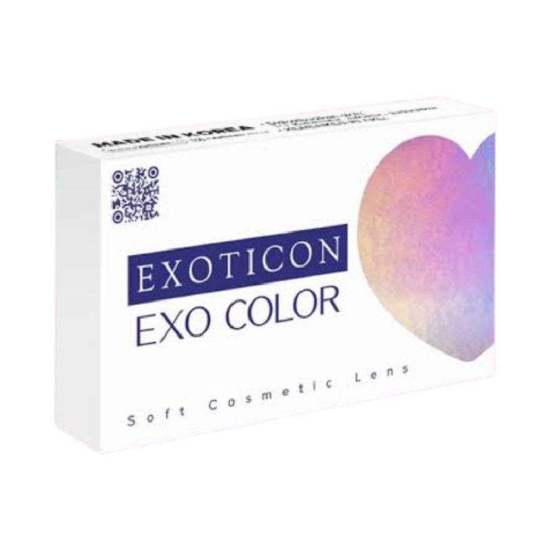 EXOTICON Exo Color Softlens Luv Gray - 14.5mm