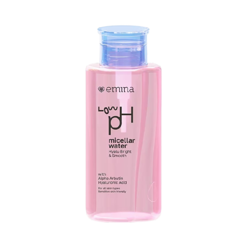 EMINA Low PH Micellar Water Hyalu Bright & Smooth - 300ml