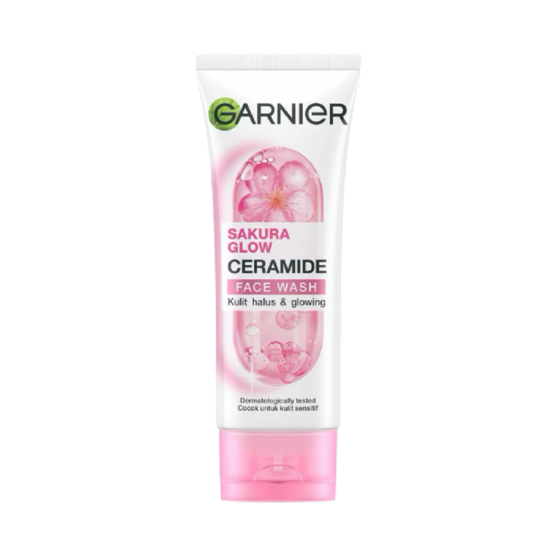 GARNIER Sakura Glow Ceramide Face Wash - 50ml