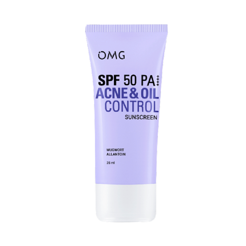 OMG Acne & Oil Control Sunscreen SPF 50 - 25ml