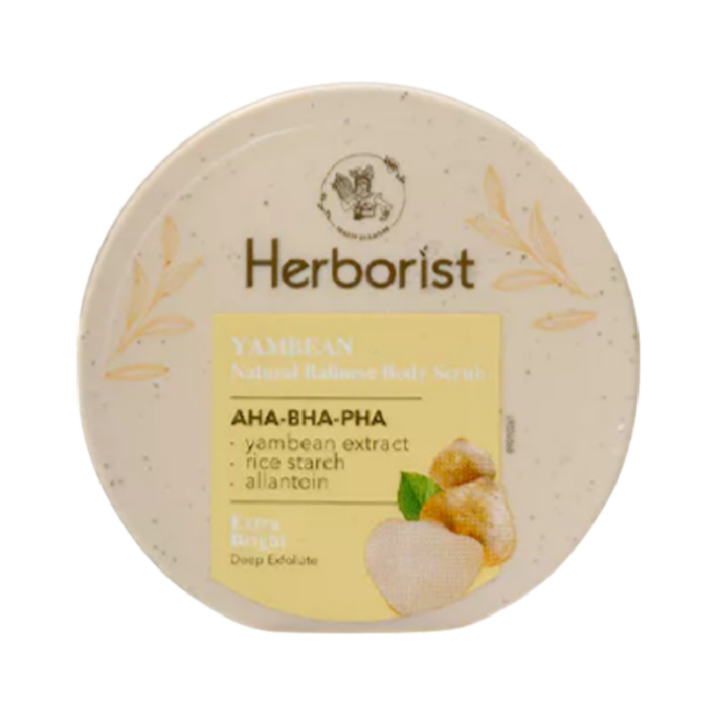 HERBORIST Natural Balinese Body Scrub Yambean - 100gr