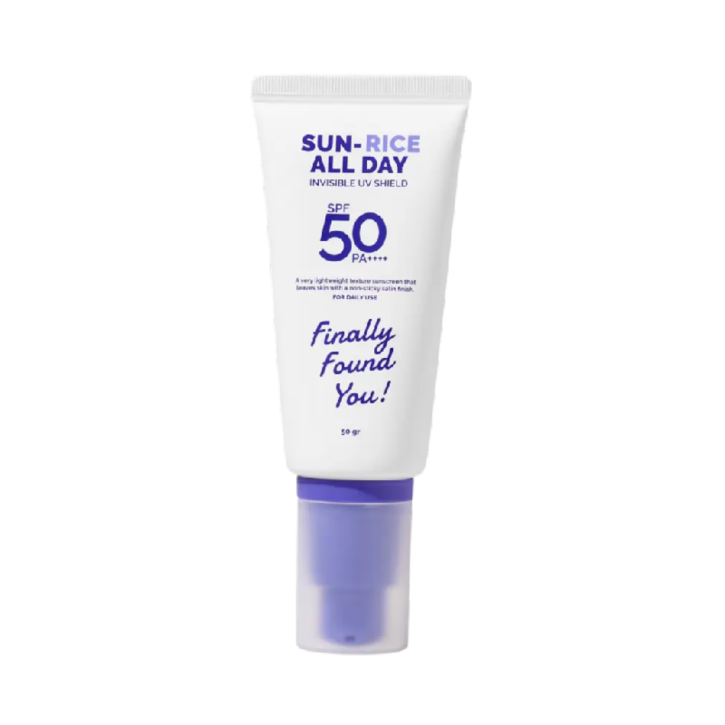 FINALLY FOUND YOU Sun Rice All Day Sunscreen SPF 50 - 50ml