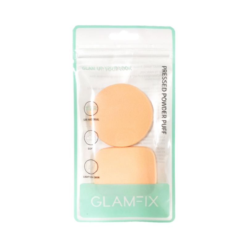 GLAMFIX Pressed Powder Puff isi 2