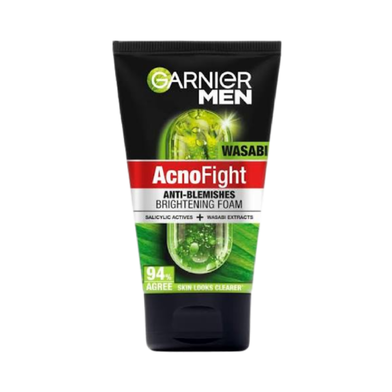 GARNIER Men Facial Cleanser Wasabi Brightening - 50ml
