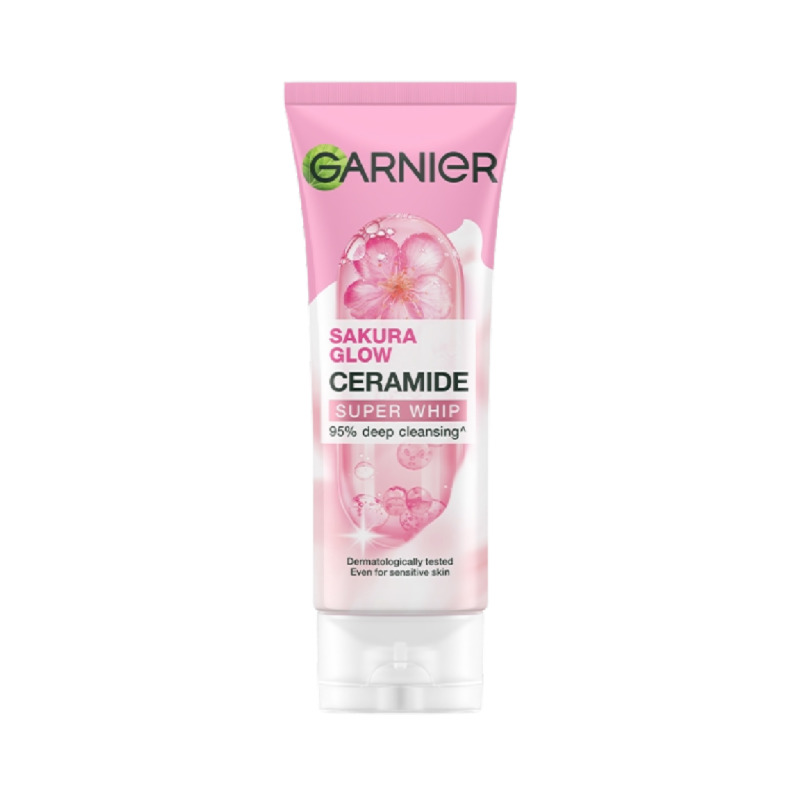 GARNIER Sakura Glow Ceramide Super Whip - 100ml