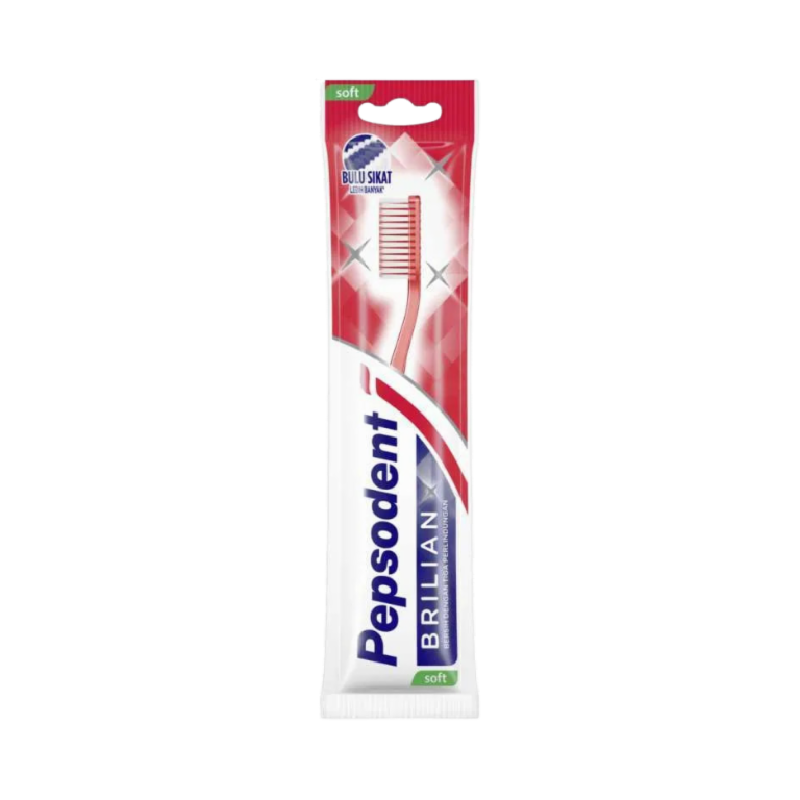 PEPSODENT Toothbrush Brilian - Isi 1 Pcs