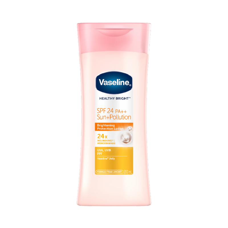 VASELINE Healthy Bright Body Lotion SPF 24 Sun + Pollution - 200ml