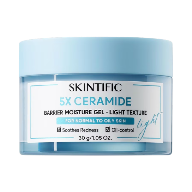 SKINTIFIC 5X Ceramide Moisture Gel Light Texture - 30ml