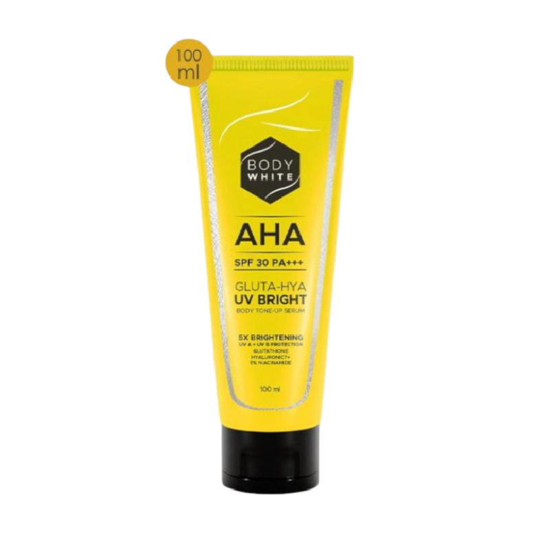 BODY WHITE Gluta Hya Sunscreen Body Tone Up SPF 30 - 100ml