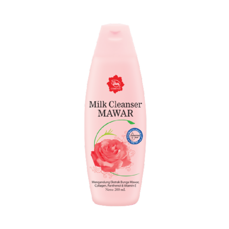 VIVA Milk Cleanser Mawar - 200ml