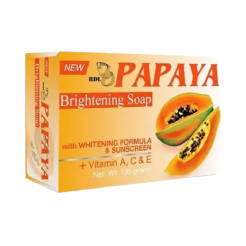RDL Papaya Brightening With Sunscreen soap - 135gr