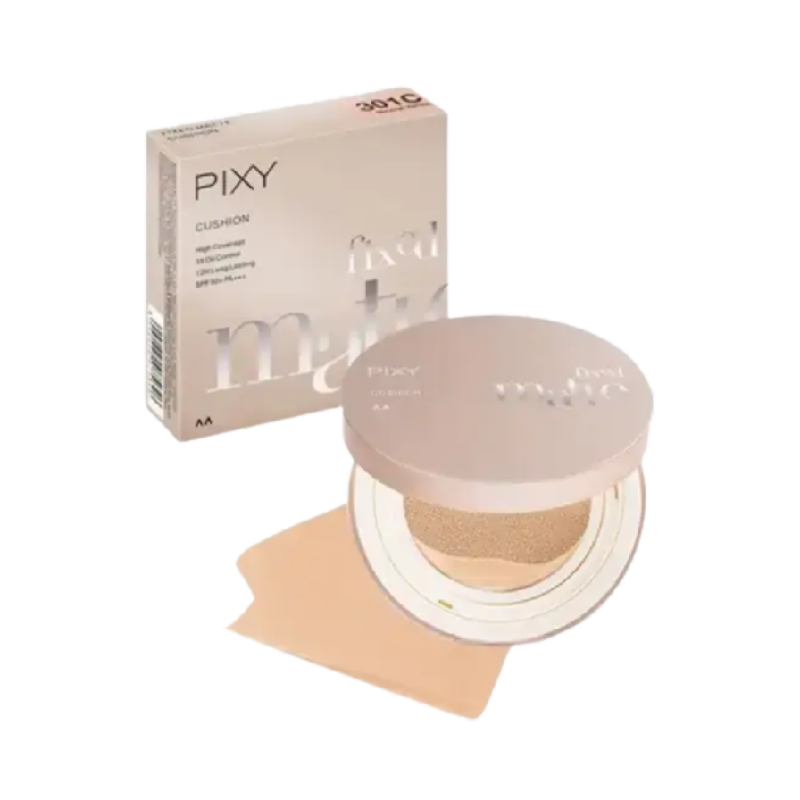 PIXY Fixed Matte Cushion 302N Neutral Ivory - 11gr