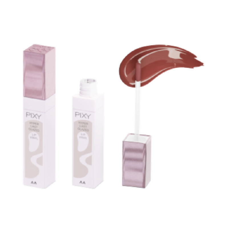 PIXY Hyperlast Glazed Lip Vinyl 06 Mahogany Mission - 3gr