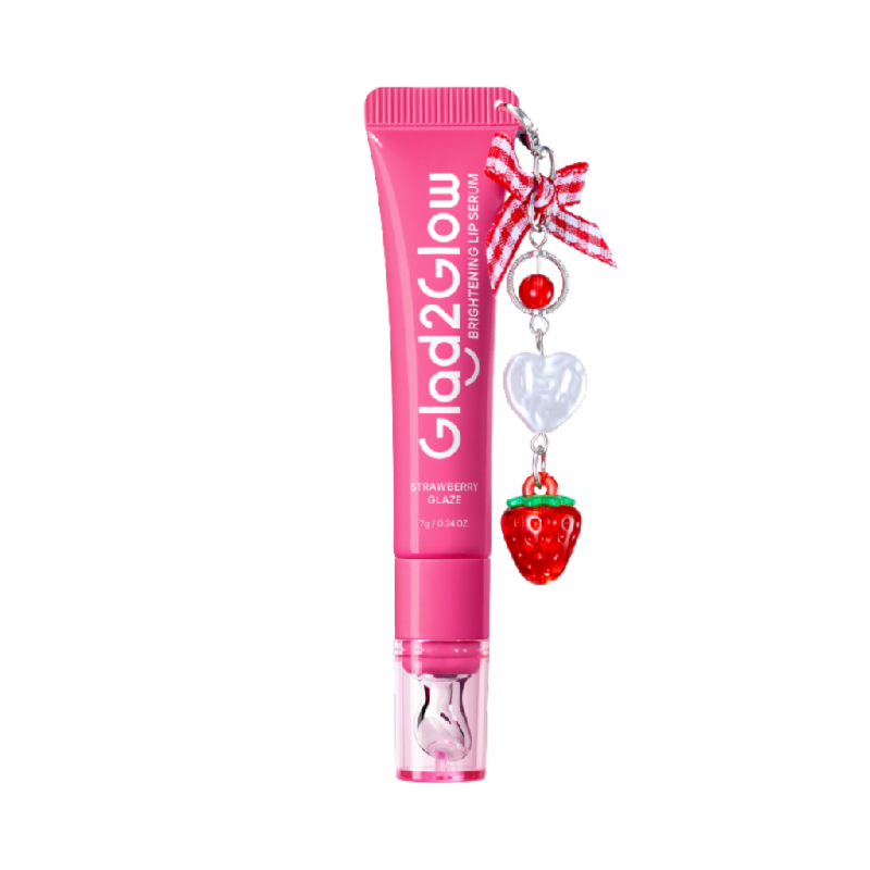 GLAD2GLOW Bright Lip Serum Strawberry Glaze - 7gr