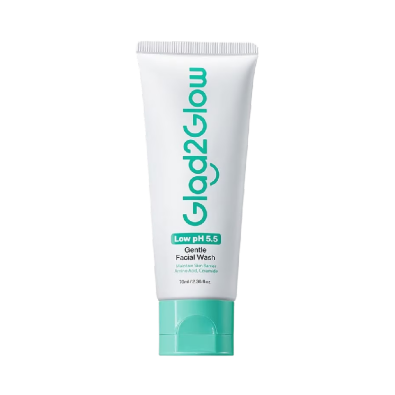 GLAD2GLOW Low PH 5.5 Gentle Facial Wash - 70ml