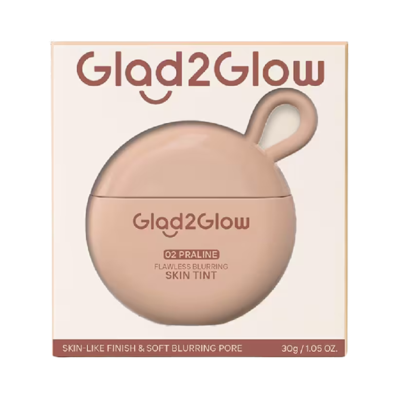 GLAD2GLOW Flawless Blur Skin Tint 02 Praline - 30gr