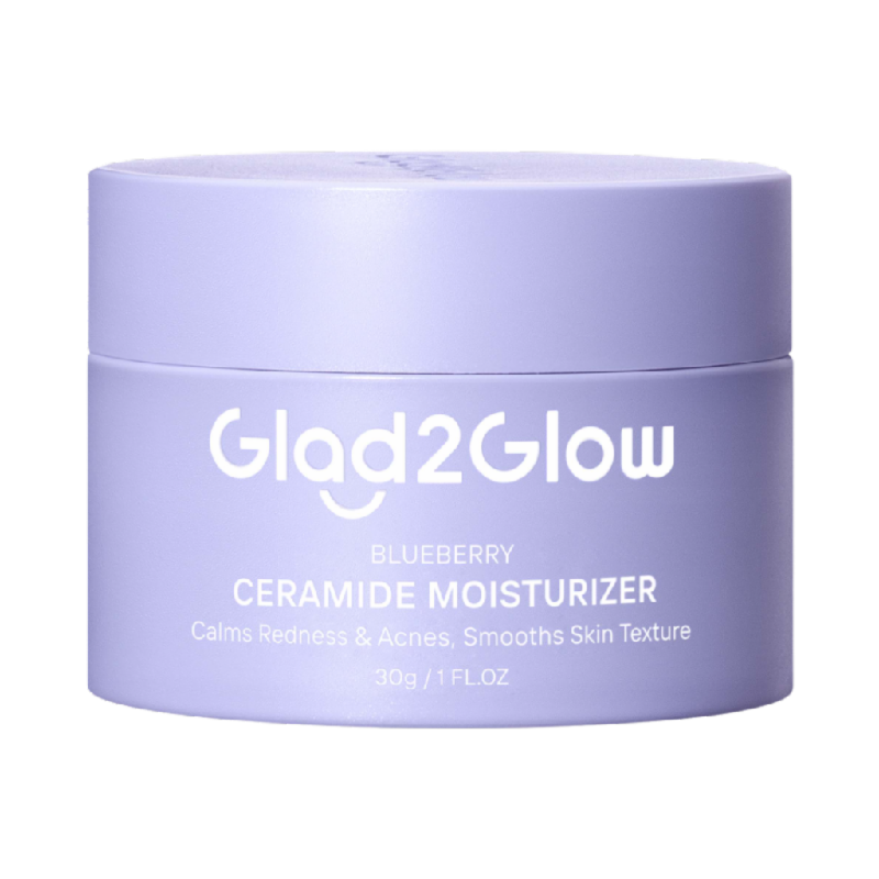 GLAD2GLOW Blueberry 5% Ceramide Moisturizer - 100gr