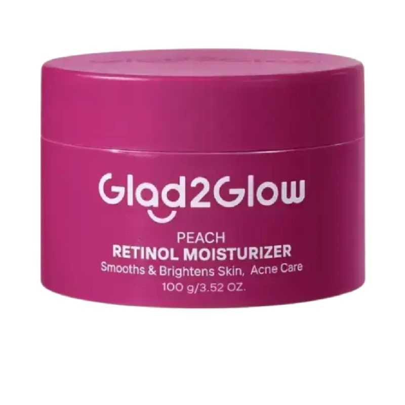 GLAD2GLOW Peach Retinol Moisturizer - 100gr