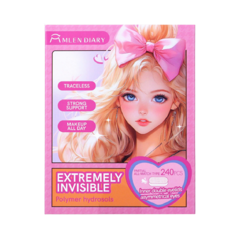 MLEN DIARY Invisible Double Eyelid Relieve Sagging Pink