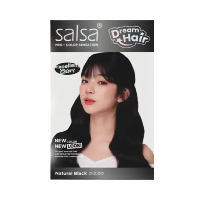 SALSA Dream Hair Color Natural Black - 30gr