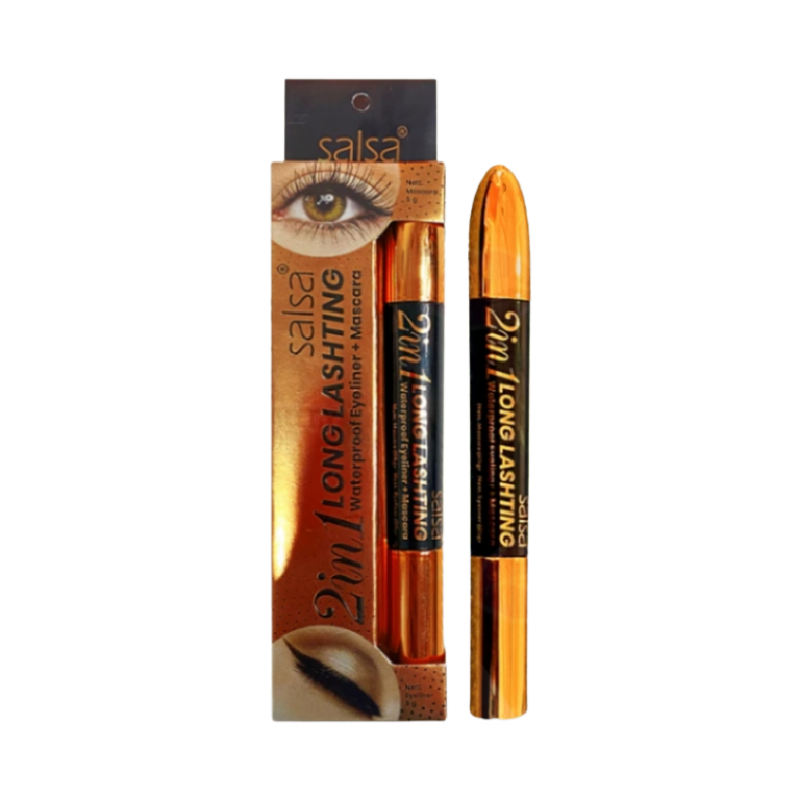 SALSA 2In1 Mascara Eyeliner Long Lasting - 5g