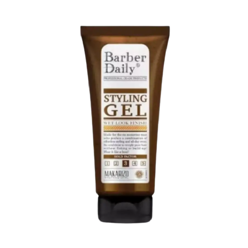 MAKARIZO Barber Daily Wet Look Styling Gel - 200gr