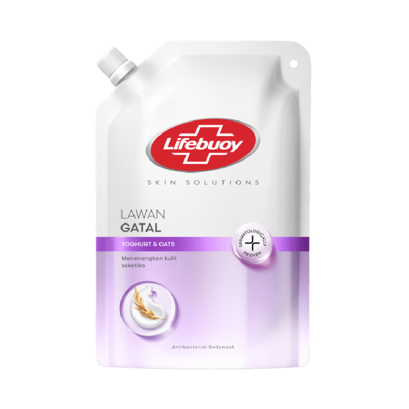 LIFEBUOY Sabun Mandi Cair Yoghurt & Oats - 380gr