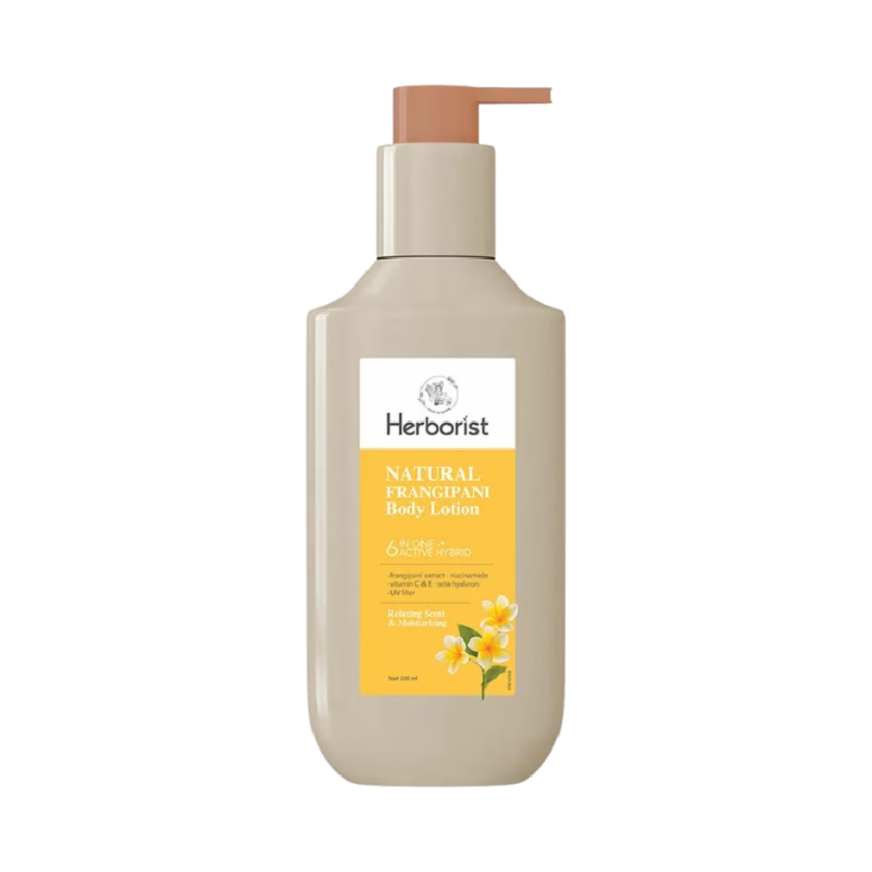 HERBORIST Natural Body Lotion Natural Frangipani - 200ml