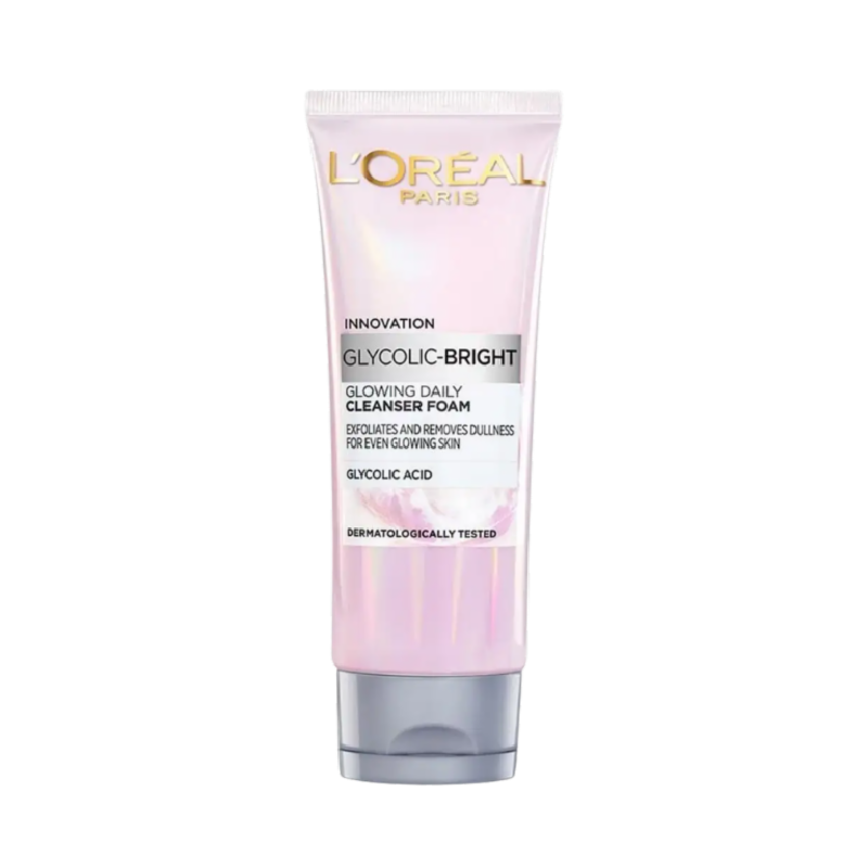 L'OREAL Paris Glycolic Bright Cleanser Foam - 50ml