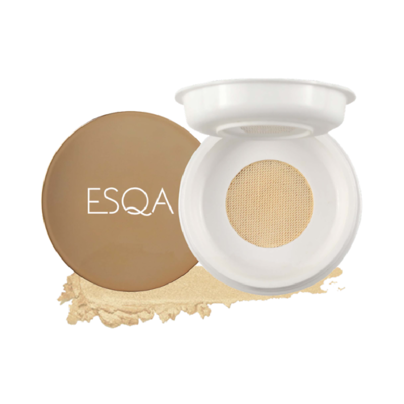 ESQA Flawless Micro Setting Powder Custard - 12gr