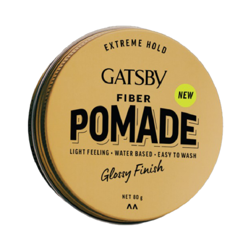 GATSBY Fiber Pomade Glossy Finish - 80gr
