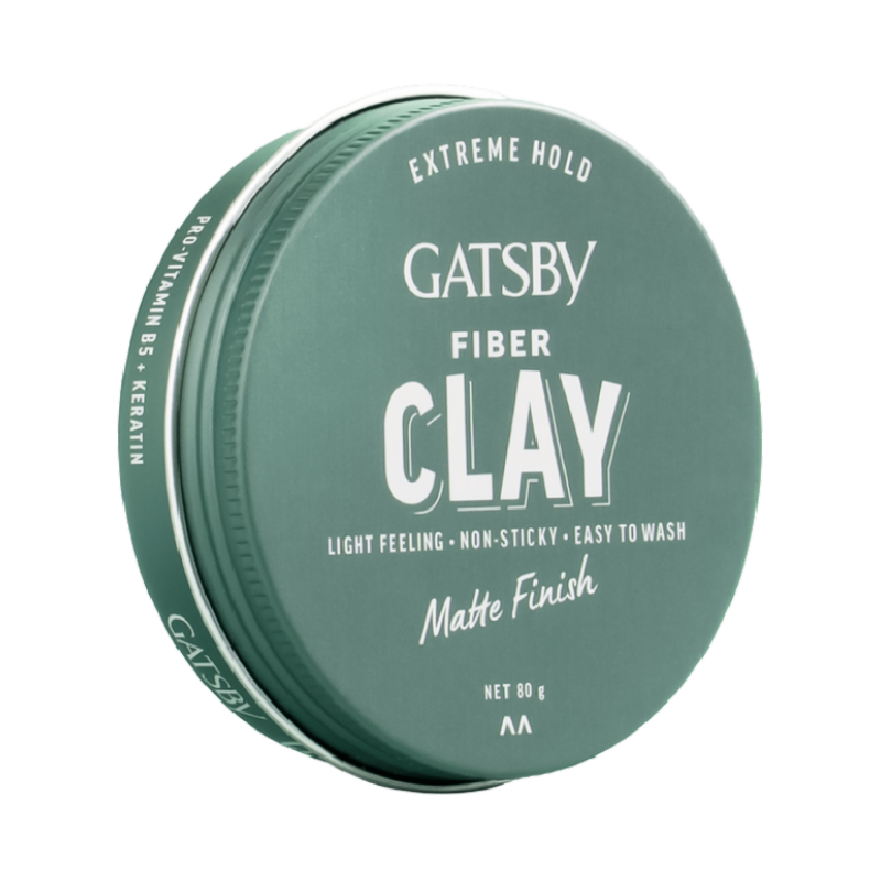 GATSBY Fiber Clay Matte Finish - 80gr